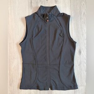 🇨🇦 Vintage Lululemon Made in Canada Running Vest Fitted Zip Athletic size 6